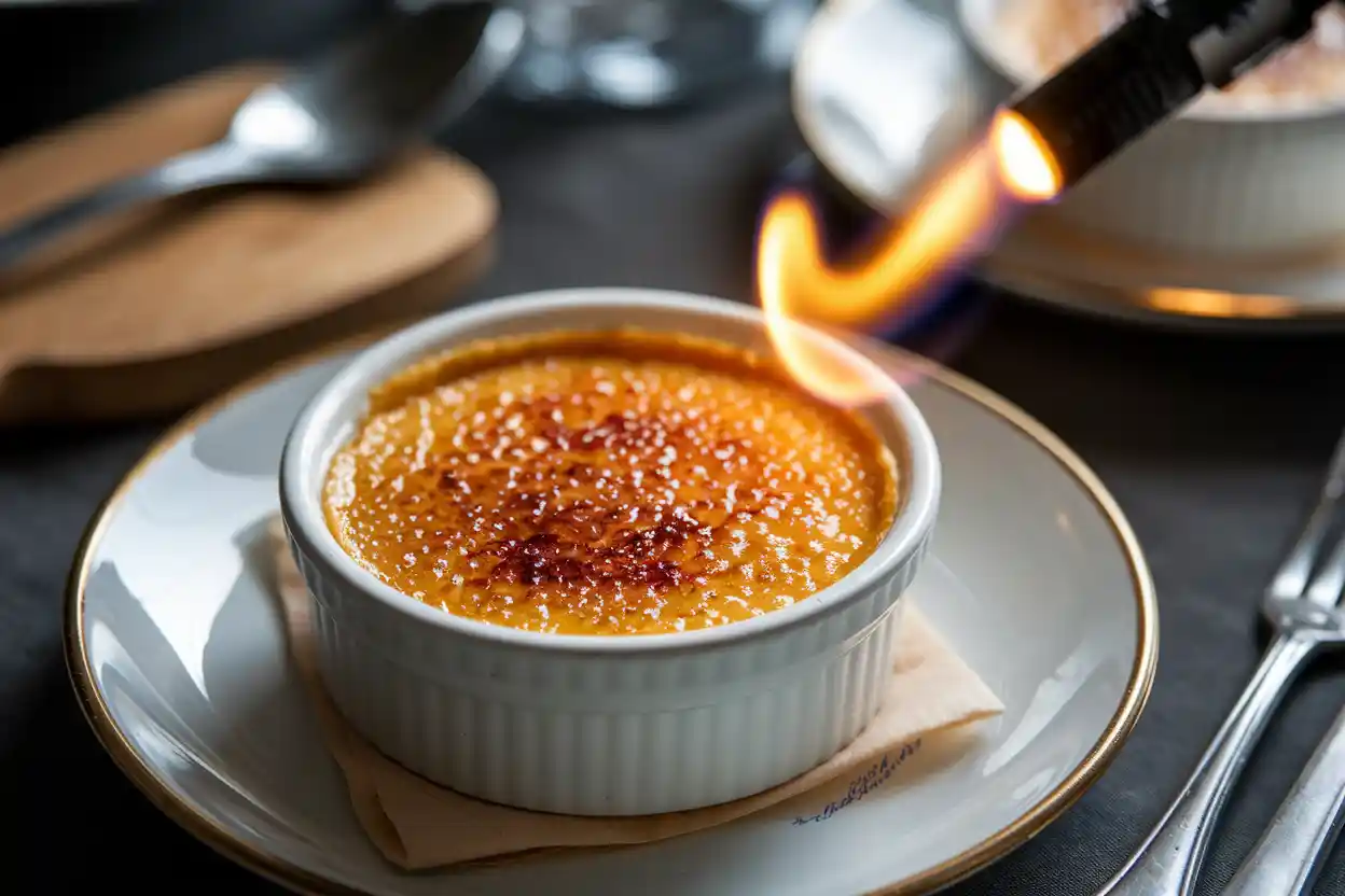 Perfect crème brûlée topping