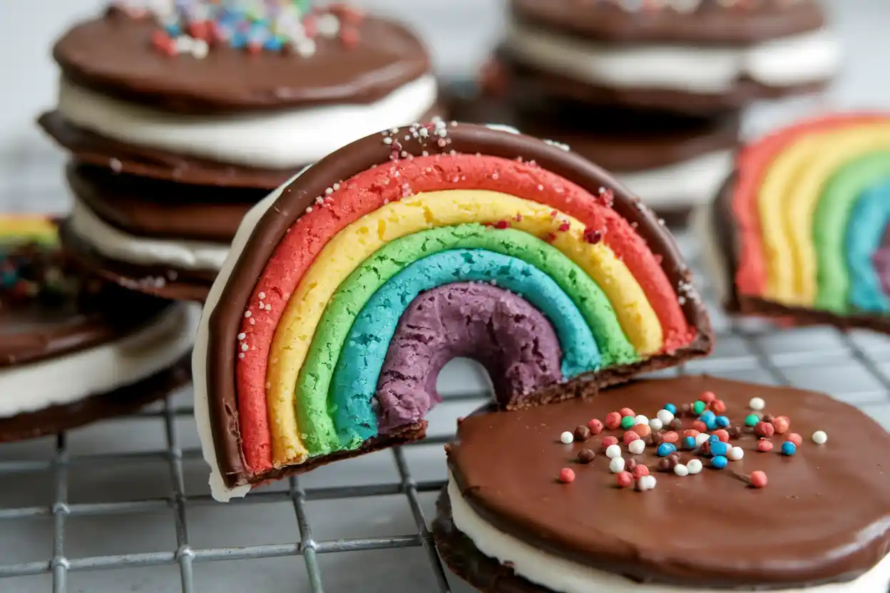 Rainbow cookies ingredients