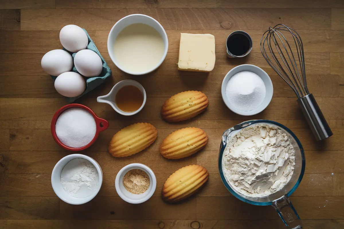 Madeleine-Cookies-Recipe-Using-Cream