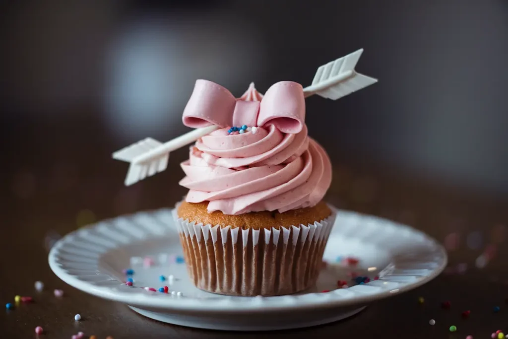 bow arrow cupcake ideas