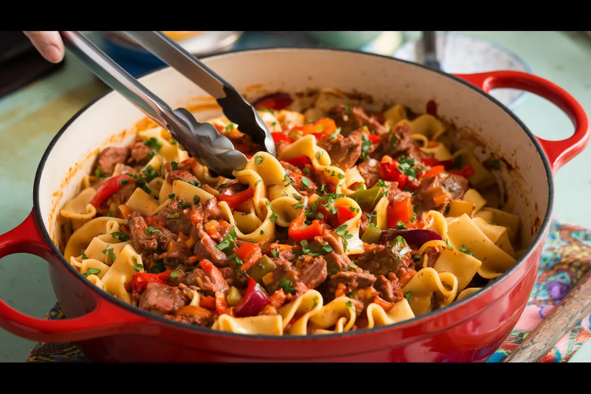 Italian-drunken-noodles-recipe