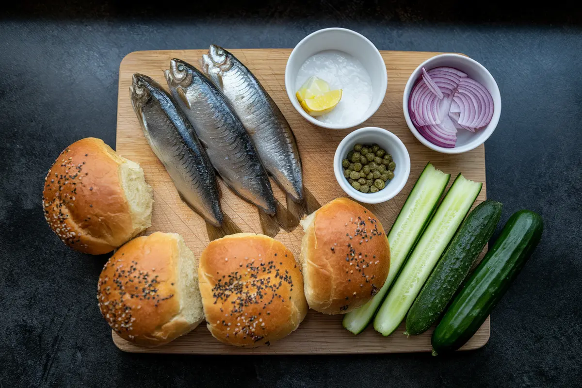 Authentic Matjesbrötchen at Home