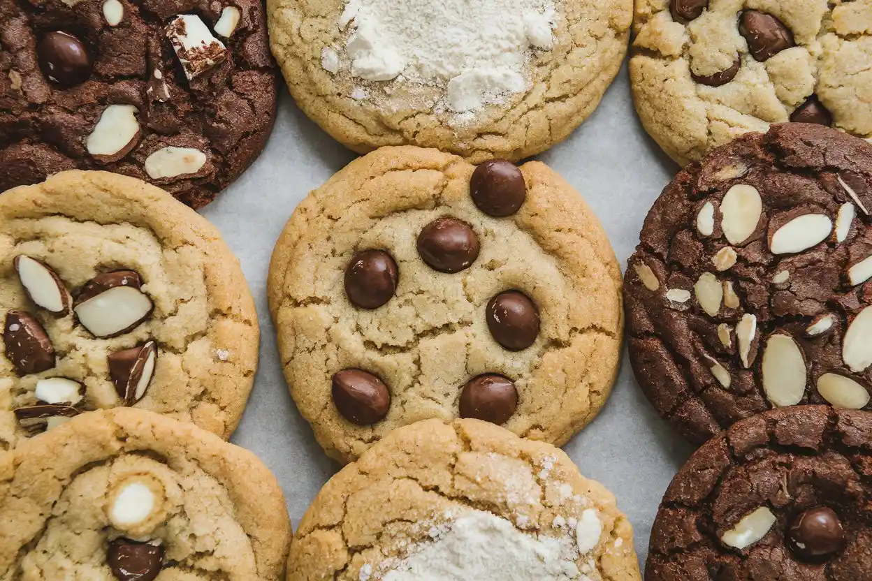 Flour types for cookies comparison