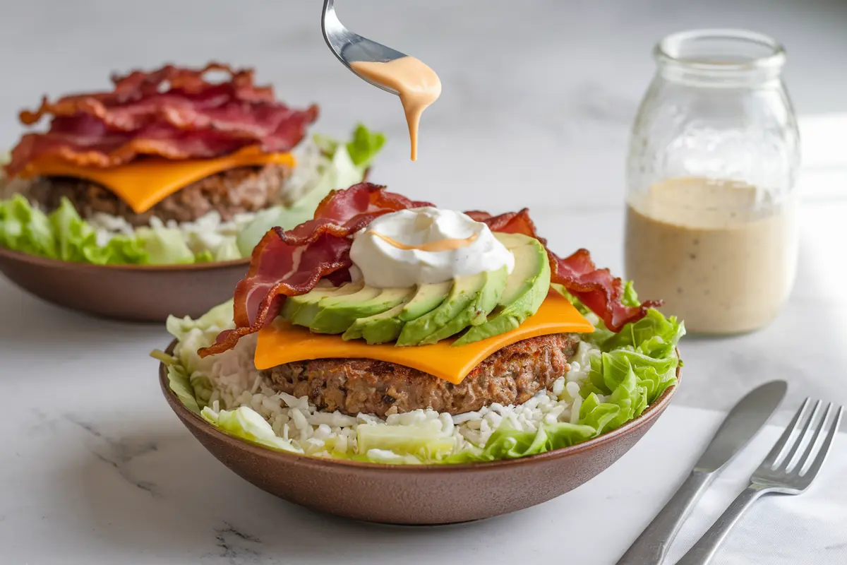 Keto Hamburger Bowl