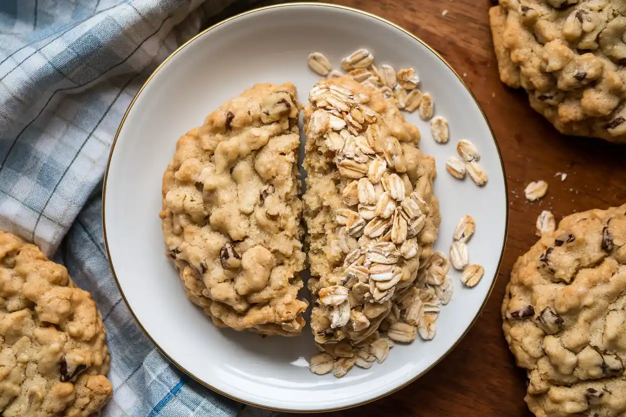 Cookies made with quick oats vs. rolled oats