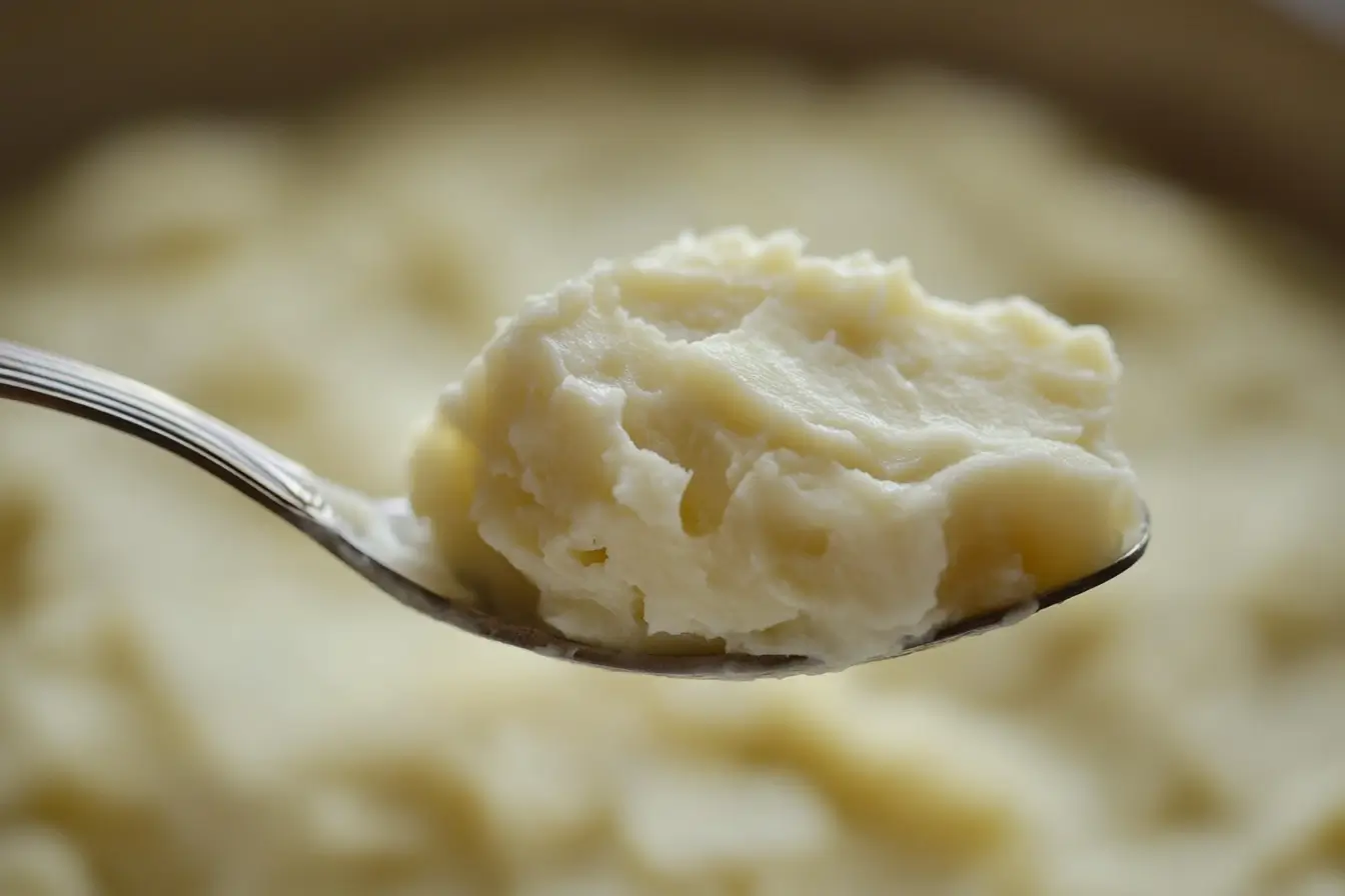 Chunky and creamy potato soup