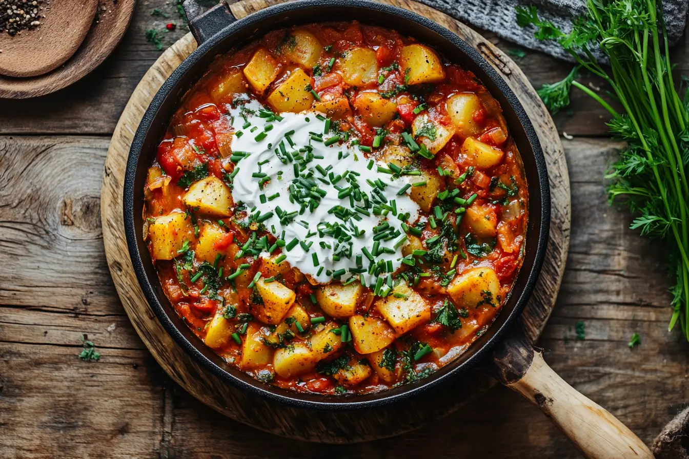 Vegan Benignis potato soup