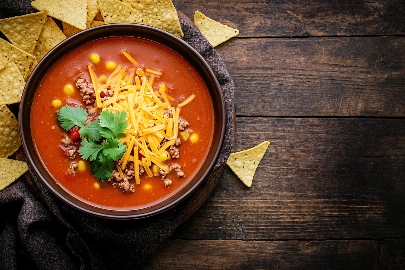 Taco soup recipe without ranch dressing mix