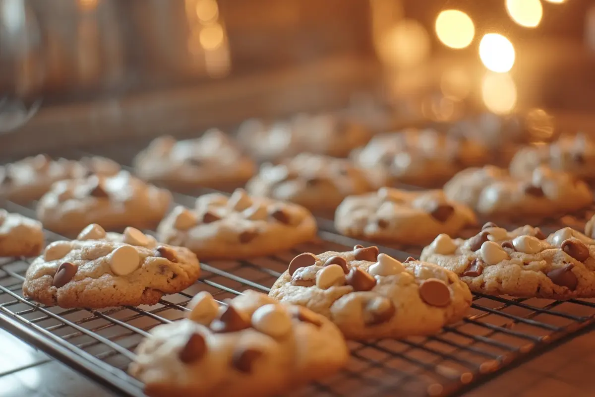 Disney cookies on a cooling rack