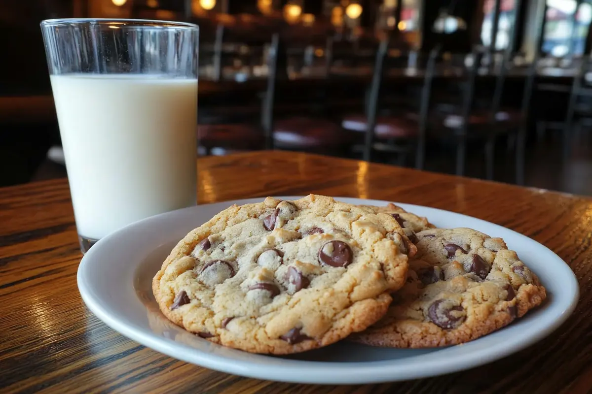 Grand Floridian chocolate chip cookies plated