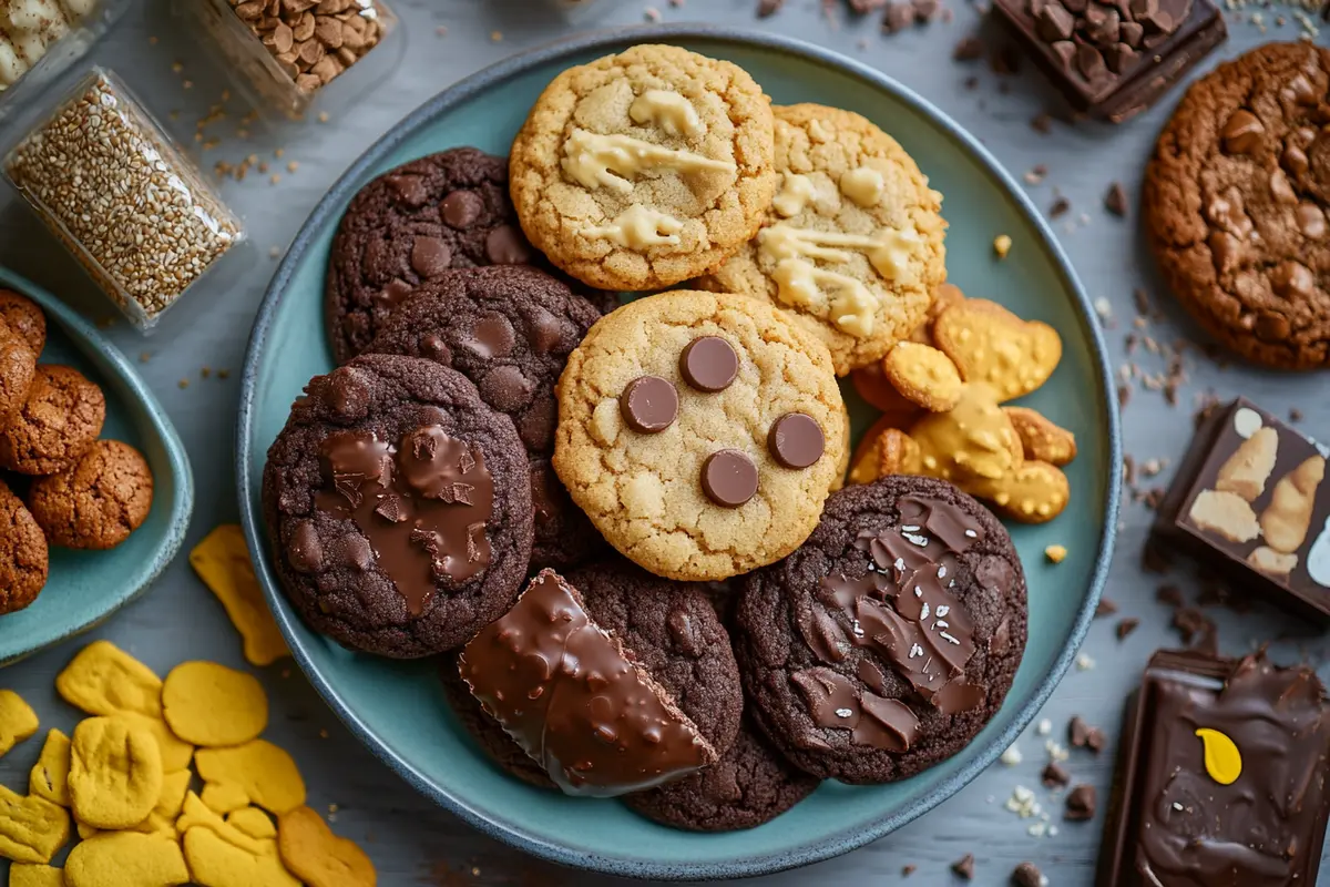 Vegan Disney cookies with substitutions